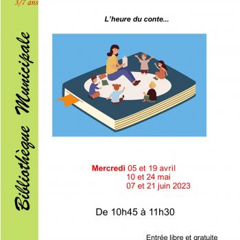Bibliothèque de Saleilles - L'heure du conte avec Domily