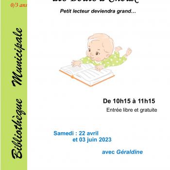 Bibliothèque de Saleilles - Les histoires des Bouts d'Choux