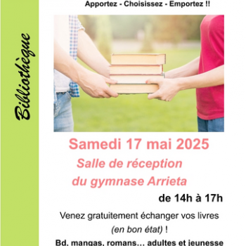 Bibliothèque de Saleilles - TROC DE LIVRES