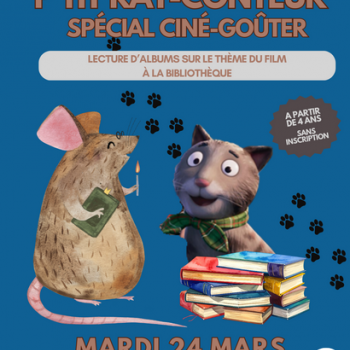 Rat conteur spécial ciné-gôuter - Bibliothèque de Cabestany