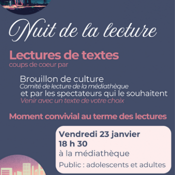 Rivesaltes - Nuit de la lecture