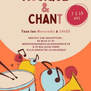 Musique & Chant | Médiathèque J. Tastu