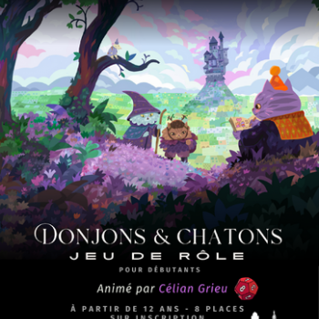 Jeu de rôle DONJONS & CHATONS à la médiathèque Ramon Lull à Pézilla-la-Rivière