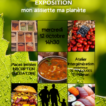 Atelier intergénérationnel "mon assiette-ma planète"