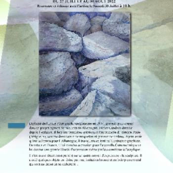 Médiathèque El Mil·lenari Toulouges - Exposition Didier GUEDRON