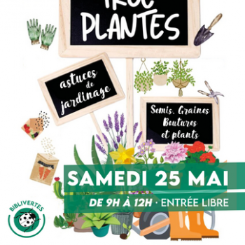 Toulouges El Mil·lenari Médiathèque Teresa Rebull - TROC DE PLANTES PAU I TREVA