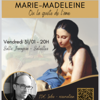  "Marie-Madeleine ou la quête de l'âme" de Christian Doumergue- Bibliothèque de Saleilles