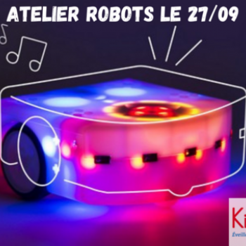 Médiathèque El mil.lenari Toulouges - Atelier de programmation avec le robot Thymio 