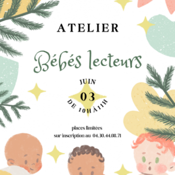 Atelier bébés lecteurs - Médiathèque Victor Hugo - Sainte Marie la mer