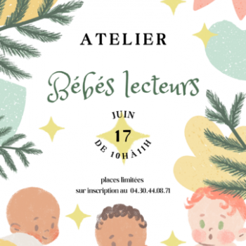 Atelier bébés lecteurs - Médiathèque Victor Hugo - Sainte Marie la mer