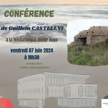 Conférence de Guillem Castellvi - Médiathèque Victor Hugo - Sainte Marie la mer