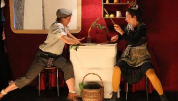 Spectacle vivant "un chou en hiver" de la Compagnie Amarante