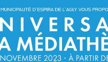La médiathèque fête ses un an. 