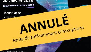 ANNULATION NUITS DE LA LECTURE