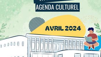 Agenda culturel Avril 2024 - Médiathèque Victor Hugo -Sainte Marie la mer