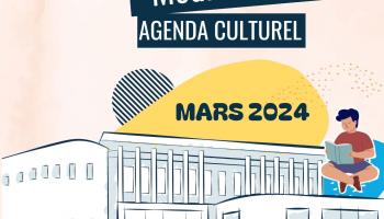 Agenda culturel Mars 2024 - Médiathèque Victor Hugo -Sainte Marie la mer