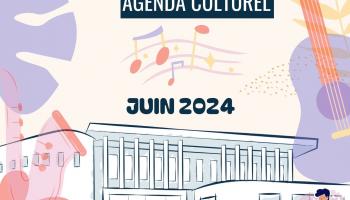 Agenda culturel Juin 2024 - Médiathèque Victor Hugo - Sainte Marie la mer