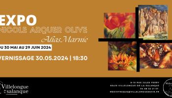 VERNISSAGE D'EXPOSITION Nicole Olive
