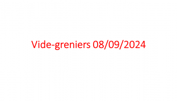 Vide-greniers le 08 septembre 2024 à llupia