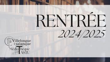 C'est la Rentrée à la Médiathèque