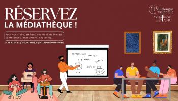 NOUVEAUTE : Réservez la Médiathèque !