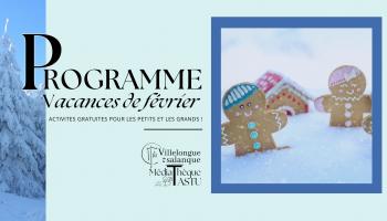 PROGRAMMATION : VACANCES DE FEVRIER 2025