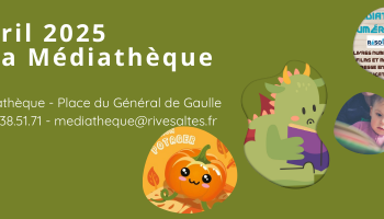 Avril à la médiathèque