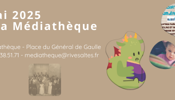 Mai à la médiathèque