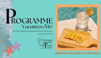 PROGRAMMATION VACANCES D'ETE 2025