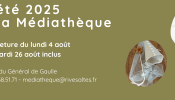 L'été à la médiathèque