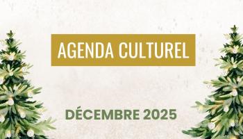 Agenda culturel décembre 2025 - Médiathèque Victor Hugo - Sainte Marie la mer