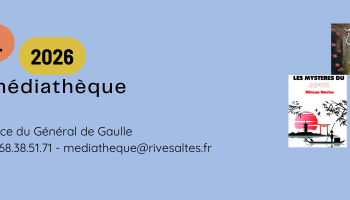 Avril à la médiathèque