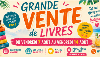 Grande vente de livres