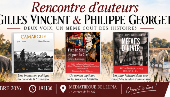 Rencontre auteurs Gilles Vincent Philippe Georget