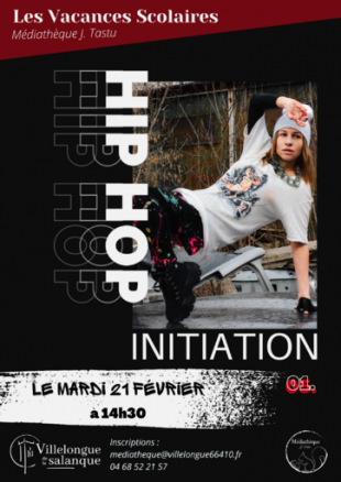 Médiathèque de Villelongue de la Salanque J. Tastu - Initiation au Hip Hop 