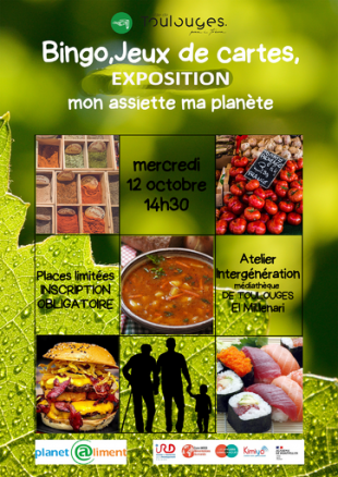 Atelier intergénérationnel "mon assiette-ma planète"