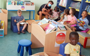 Villeneuve la Rivière - Viens écouter une histoire à la bibliothèque ! 