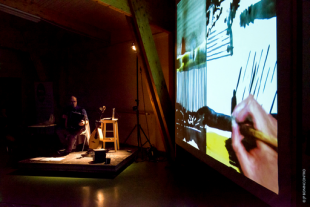 Concert dessiné : « De l’aire a l’aiga » - Bibliothèque de Cabestany