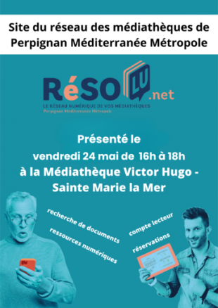  Présentation portail numérique - Médiathèque Victor Hugo - Sainte Marie la Mer