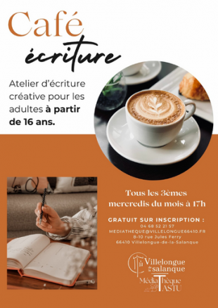 Café-Ecriture | Médiathèque J. Tastu