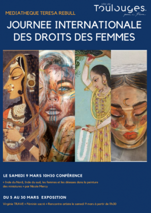 TOULOUGES - MEDIATHEQUE TERESA REBULL- JOURNEE INTERNATIONALE DES DROITS DES FEMMES