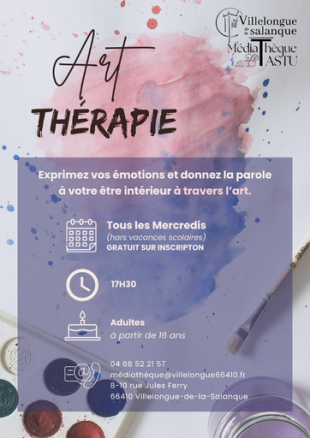 Art-Thérapie | Médiathèque J. Tastu
