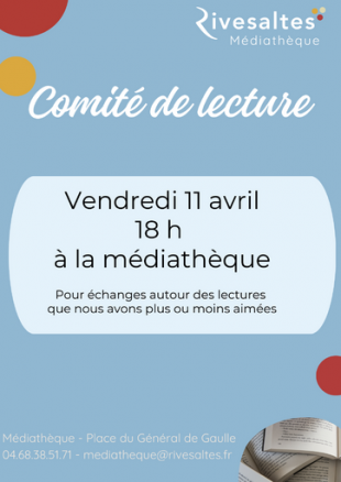Rivesaltes - Comité de lecture