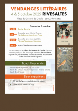 Médiathèque de Rivesaltes - Vendanges littéraires