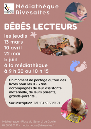 Rivesaltes - Bébés lecteurs
