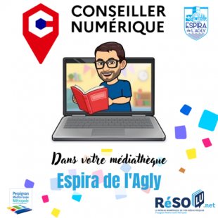 Médiathèque municipale d'Espira de l'Agly - Un conseiller numérique répond à vos questions