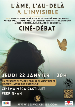 Ciné-Débat au Méga-Castillet  "L'Âme 2, l'au-delà et l'invisible"- Médiathèque "Alexandre Jardin" de Saleilles