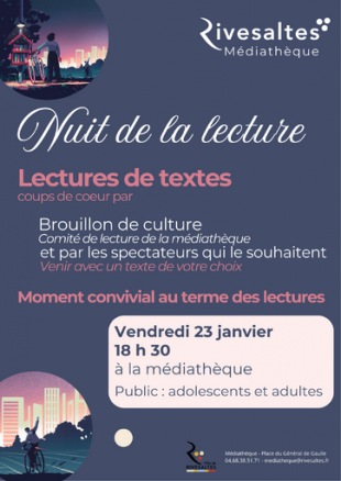 Rivesaltes - Nuit de la lecture