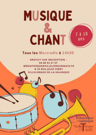 Musique & Chant | Médiathèque J. Tastu