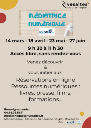 Rivesaltes - Médiation numériques